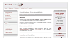 Desktop Screenshot of dinamicbusiness.ro